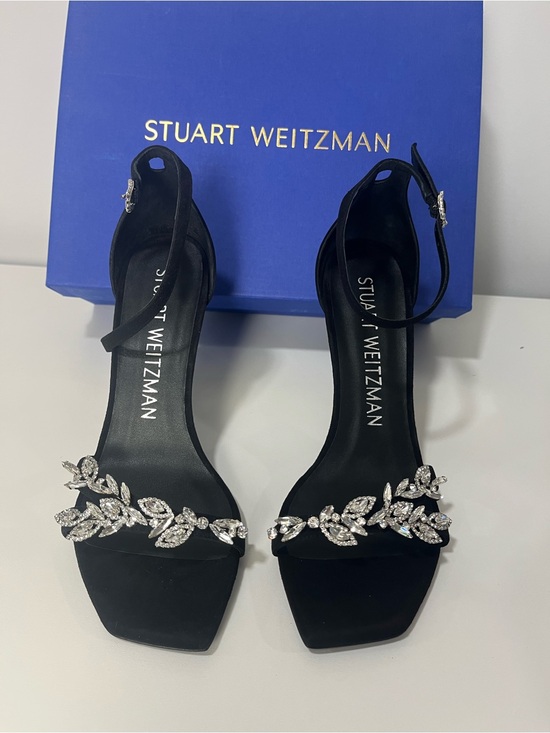 Stuart Weitzman Shoes - Stuart Weitzman Nudist Vow 100mm Suede Sandals